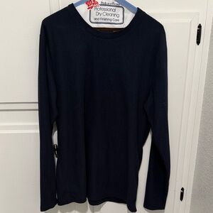 Nomad Dark Blue Crewneck long sleeve top XL